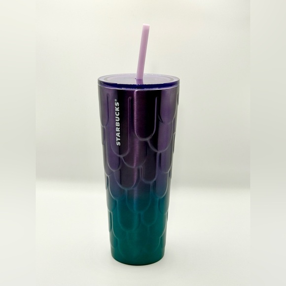 Starbucks Other - Starbucks Spring 2023 Limited- Purple Twilight Mermaid Stainless Steel Tumbler